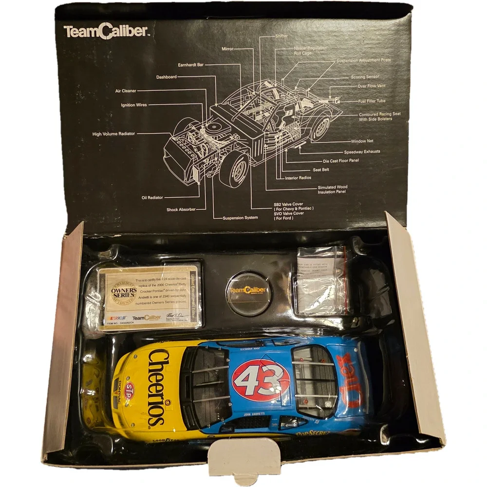 John Andretti 43 Cheerios Betty Crocker 2000 Pontiac Grand Prix Team Caliber